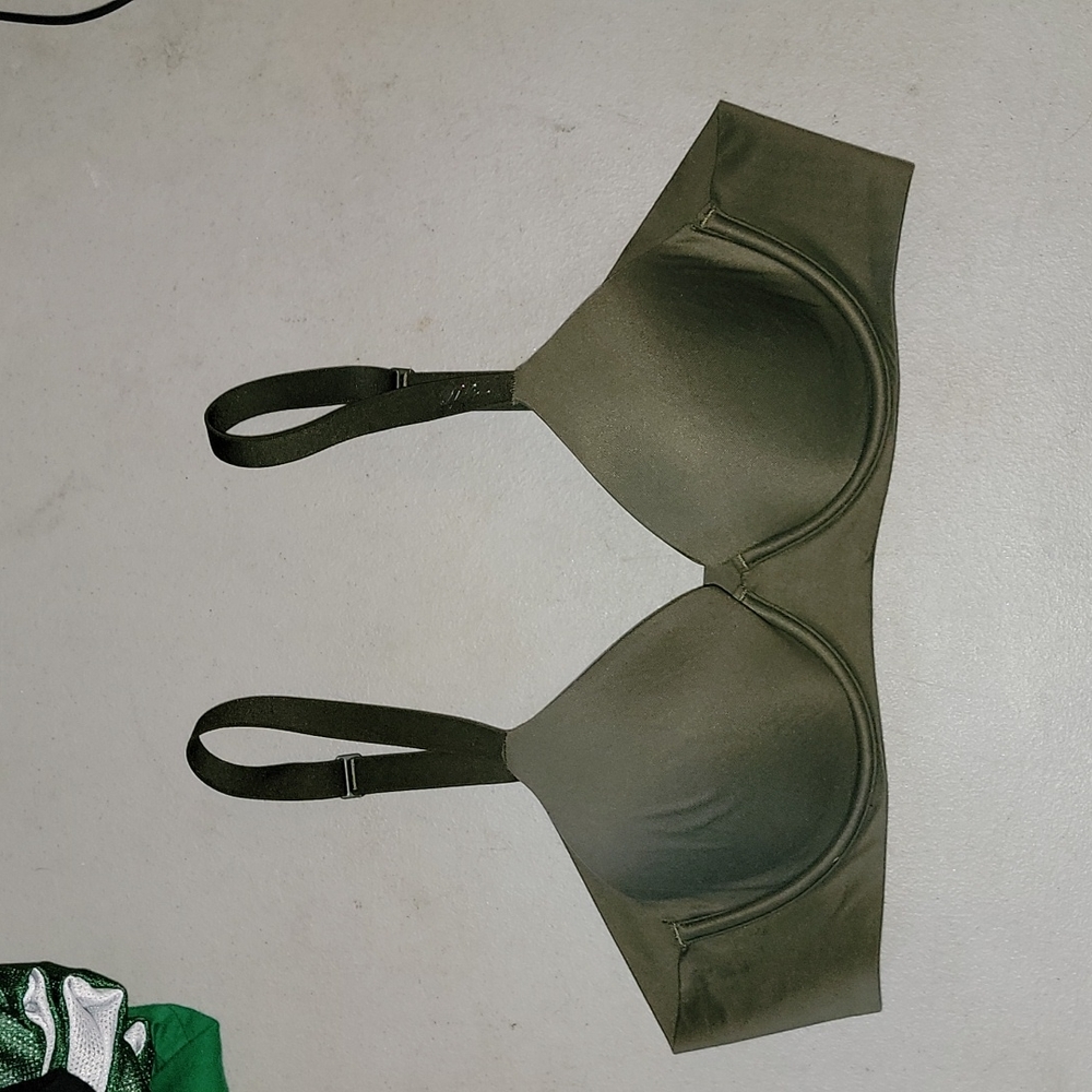 Aerie 34A Olive Green Real Free Full Coverage bra